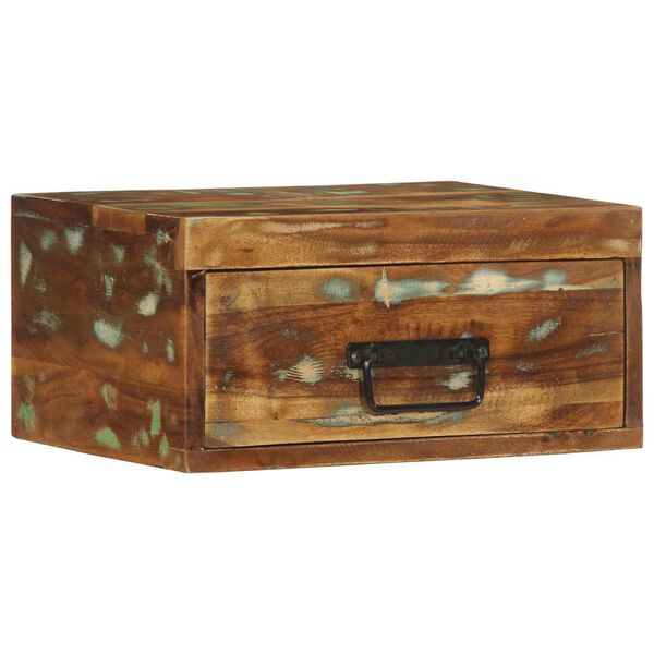 vidaXL Prie sienos montuojamos naktinės spintelės, 2vnt., mediena