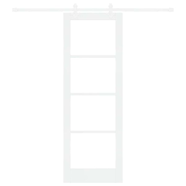 vidaXL Slankios durys Balta 73,5 x 211 cm