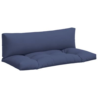 vidaXL Palečių pagalvėlės, 2vnt., tamsiai mėlynos, oksfordo audinys