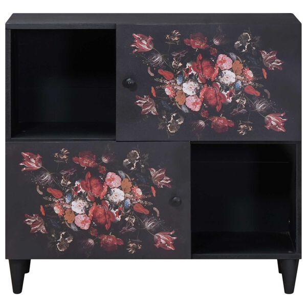 vidaXL Saugojimo spintos su saugykla Įvairiaspalvis 80 x 33,5 x 75 cm