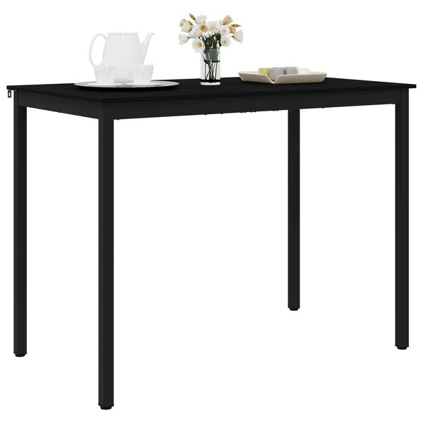 vidaXL Stovintis Baro Stalas Apdirbta mediena