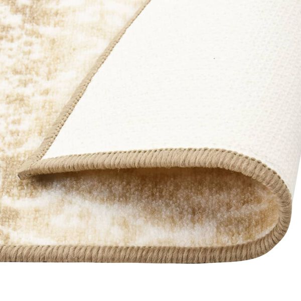 vidaXL Kilimas-takelis, auksinės spalvos, 80x300cm