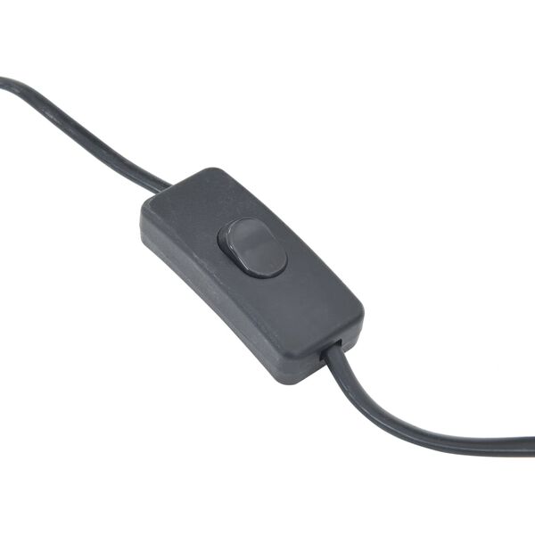 vidaXL Stalinis &scaron;viestuvas, 20x27cm, gluosnis, 60W, E27