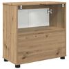 vidaXL Vonios kriauklės cabinetas Amatininkų ąžuolas 60 x 30 x 60 cm
