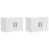 vidaXL Indaplovės plok&scaron;tė Kalmar 2 pcs Balta 60 x 31 x 40 cm