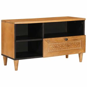 vidaXL Televizoriaus spintelė 80 x 33 x 46 cm Kietas mango medis