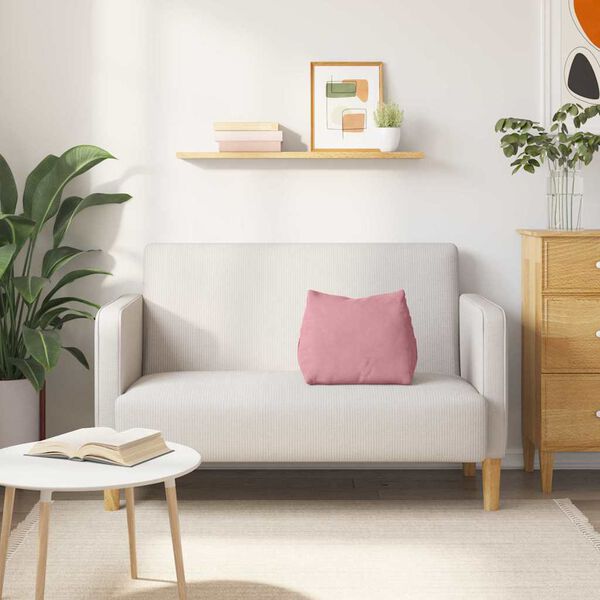 vidaXL Apsaugos Pagalvė Rožinė 45 x 20 x 35 cm Kordūrinis audinys