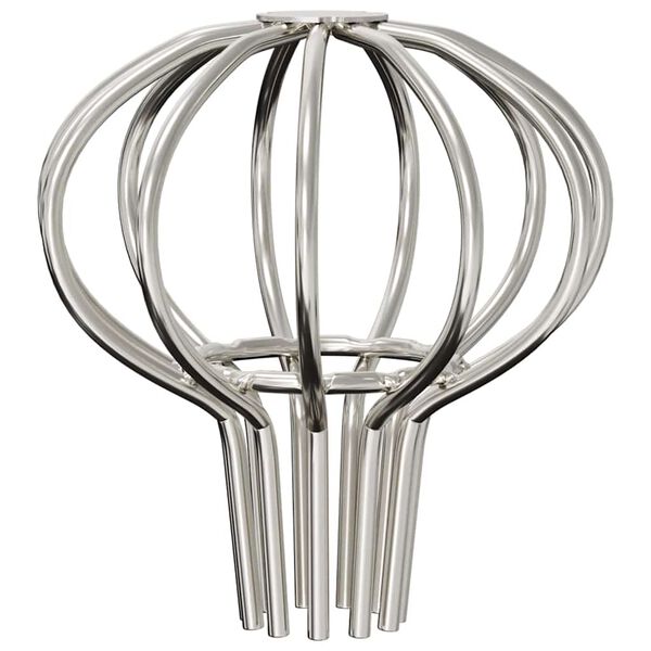 vidaXL Latako lapo apsauga 2 pcs Sidabro 50 mm Nerūdijantis Plienas