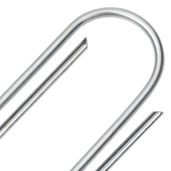 vidaXL Žemėje tvirtinami kaiščiai, 50vnt., 15x3,5cm, cinkuotas plienas