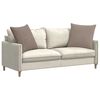 vidaXL Sofa Pagalvės 2 pcs Taupe 60 x 60 cm audinys
