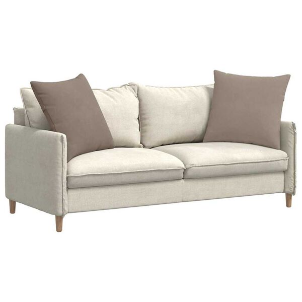 vidaXL Sofa Pagalvės 2 pcs Taupe 60 x 60 cm audinys