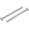 vidaXL Varžtas 2 vnt. Sidabro M6 x 100 mm Plienas