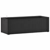 vidaXL Lovelis su savaiminio laistymo sistema, antracito, 100x43x33cm