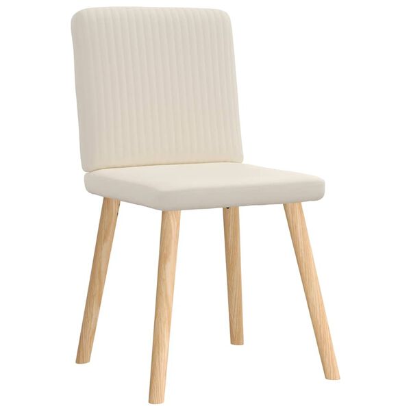 vidaXL Valgomojo kėdės, 4vnt., linas