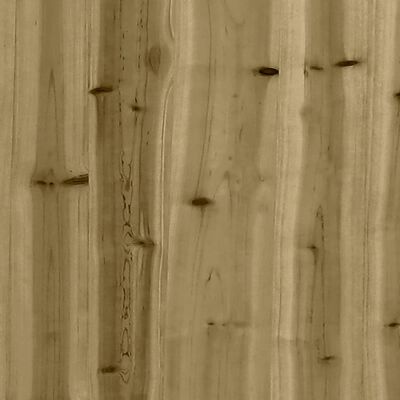 vidaXL Sodo lovelis, 180x31x31cm, impregnuota pušies mediena
