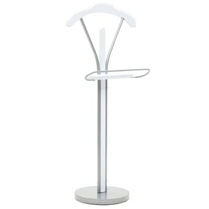 vidaXL Kostiumų kabykla, 45x35x107cm, balta