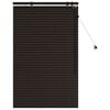 vidaXL Venecijos žaliuzės Tamsiai rudas 75 x 130 cm 35 mm