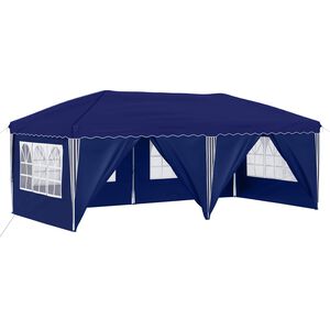 vidaXL Pop-up &scaron;ventinis palapinė 575 x 288 x 245 cm Mėlyna