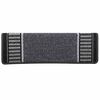 vidaXL Savaime prilipantys laiptų kilimėliai 15 pcs Antracitas