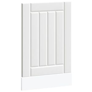 vidaXL indaplovės skydelis "Lucca" White Engineered Wood