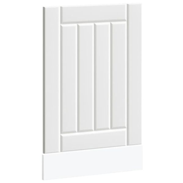 vidaXL indaplovės skydelis "Lucca" White Engineered Wood