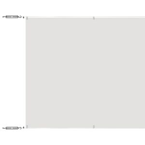 vidaXL Vertikali markizė, baltos spalvos, 140x1200cm, oksfordo audinys