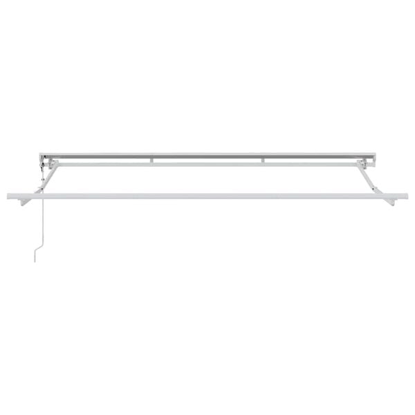 vidaXL Markizės rėmas Balta 3,5 x 2 m Miltelinis plienas