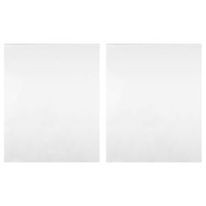 vidaXL Veidrodinės plėvelės, 2vnt., 60x100cm, PET, lipnios
