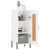 vidaXL &Scaron;oninė spintelė, baltos spalvos, 34,5x34x90cm, apdirbta mediena