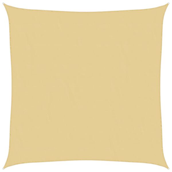vidaXL Burė nuo saulės, smėlio, 4,5x4,5m, 100% oksfordo poliesteris