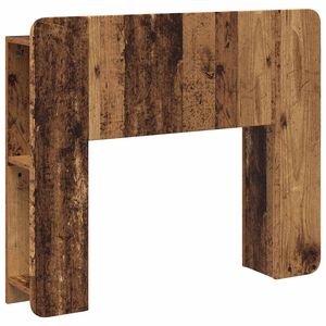 vidaXL Galvūgalio spintelė Sendintos medienos Apdirbta mediena