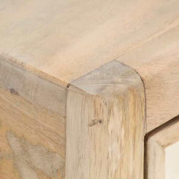 vidaXL Konsolinis staliukas, 90x30x75cm, mango medienos masyvas