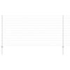 vidaXL Euro tvoros su stulpu 25 x 1,2 m Galvanizuotas plienas