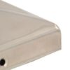 vidaXL Tvoros stulpų dangteliai, 6vnt., 81x81mm, nerūdijantis plienas