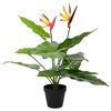 vidaXL Dirbtinis Strelitzia Augalas Žalia 65 x 13 x 55 cm