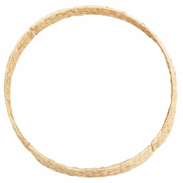 vidaXL Kalėdų Medžio Apykaklė Ruda 105 x 105 x 28 cm Vandens hiacintas