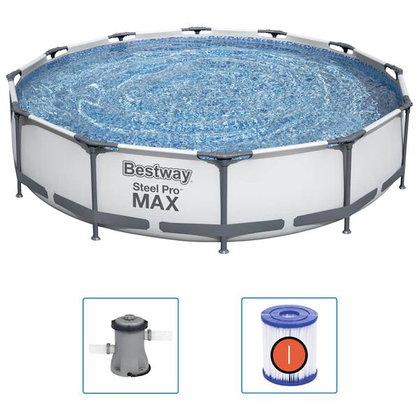 Bestway Steel Pro MAX Baseino rinkinys, 366x76cm