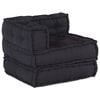 vidaXL Modulinė sofa Audinys Antracito 210 x 140 x 56 cm