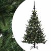 vidaXL Dirbtinė kalėdinė eglutė su rutuliuku 120 cm 150 LED