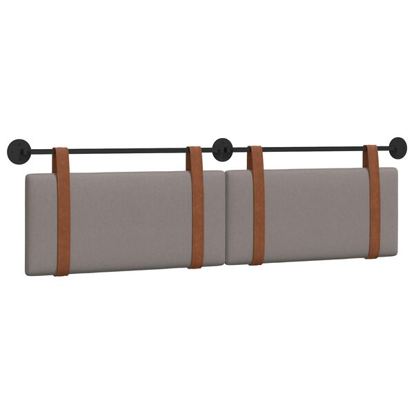 vidaXL Kabantysis galvūgalis Taupe 170 x 55 x 5 cm Antikinis PU
