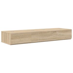 vidaXL Studijos stalas Sonoma ąžuolas 152 x 40 x 19,5 cm