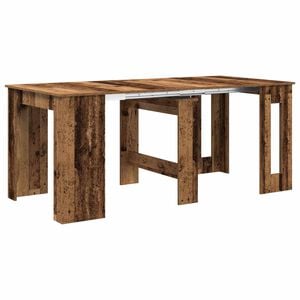 vidaXL Valgomojo stalas 180 x 85 x 75 cm Apdirbta mediena