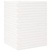 vidaXL Sodo lovelis, baltas, 50x50x68,5cm, pu&scaron;ies medienos masyvas
