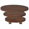 vidaXL Vazonų stalas 3 pcs Ruda Mahogany Medis