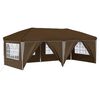 vidaXL Pop-up &scaron;ventinis palapinė 575 x 288 x 245 cm Taupe
