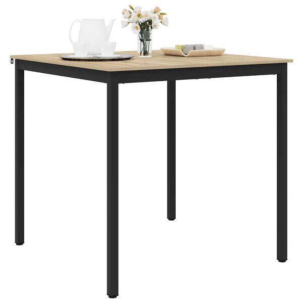 vidaXL Stovintis Baro Stalas Apdirbta mediena