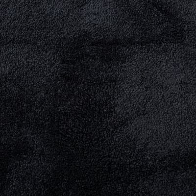 vidaXL Kilimas OVIEDO, juodos spalvos, 160x230cm, trumpi šereliai