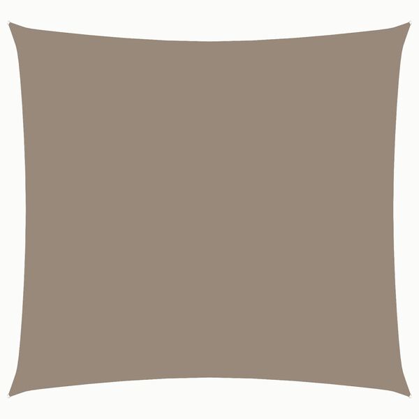 vidaXL Uždanga nuo saulės, taupe, 2x2m, oksfordo audinys, kvadratinė