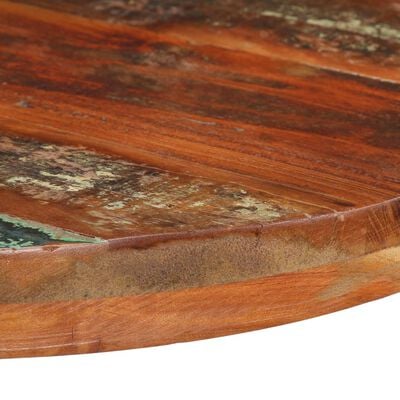 vidaXL Bistro staliukas, skersmuo 60x75cm, perdirbtos medienos masyvas