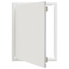 vidaXL Prieigos skydas Balta 43,5 x 33 x 3 cm Plienas